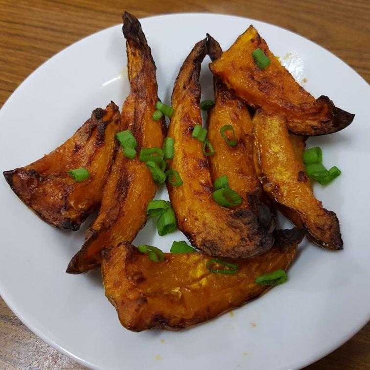 奶香蜂蜜烤南瓜