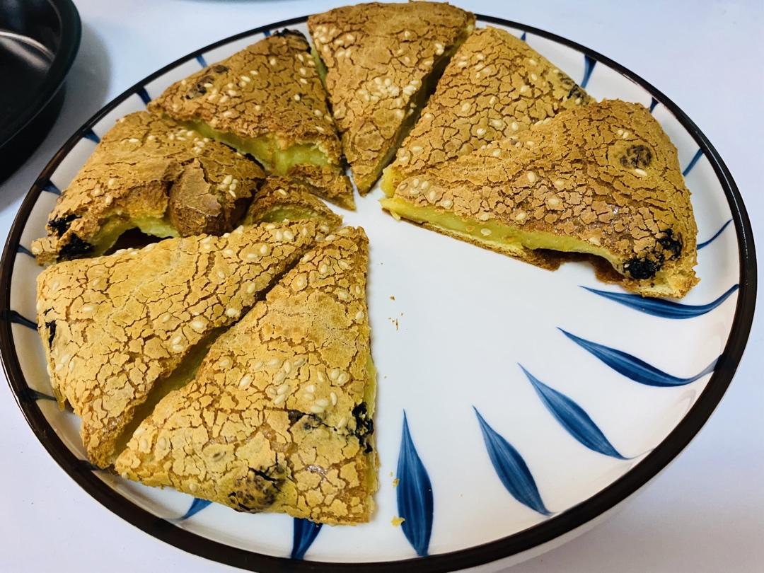 外酥里糯，香酥烤年糕