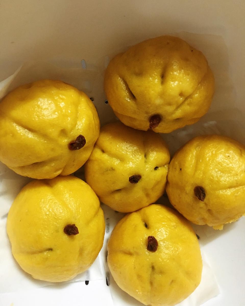 南瓜豆沙包
