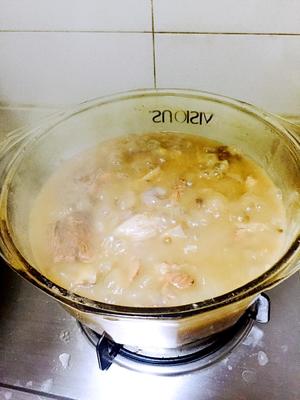 绿豆莲藕排骨汤的做法 步骤5