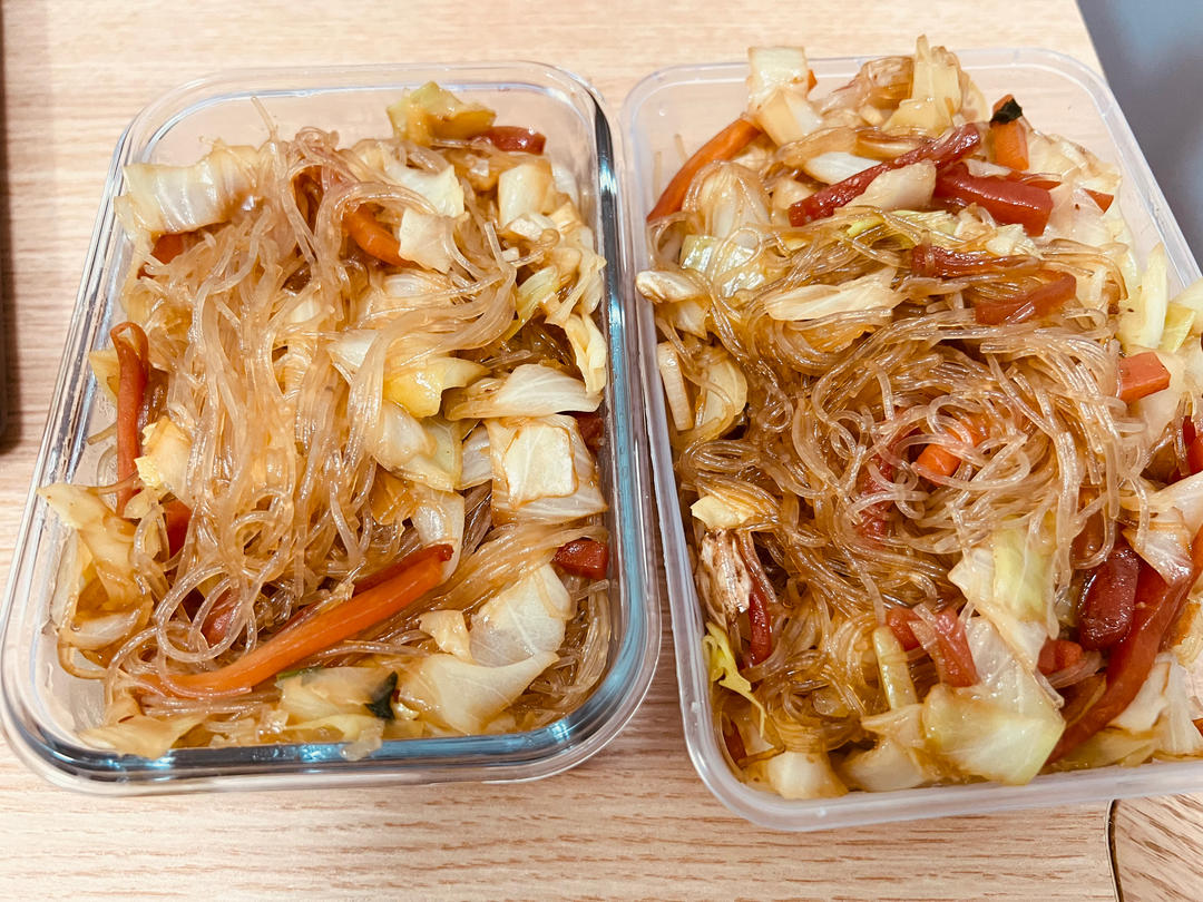 包菜粉丝（粉丝炒包菜）
