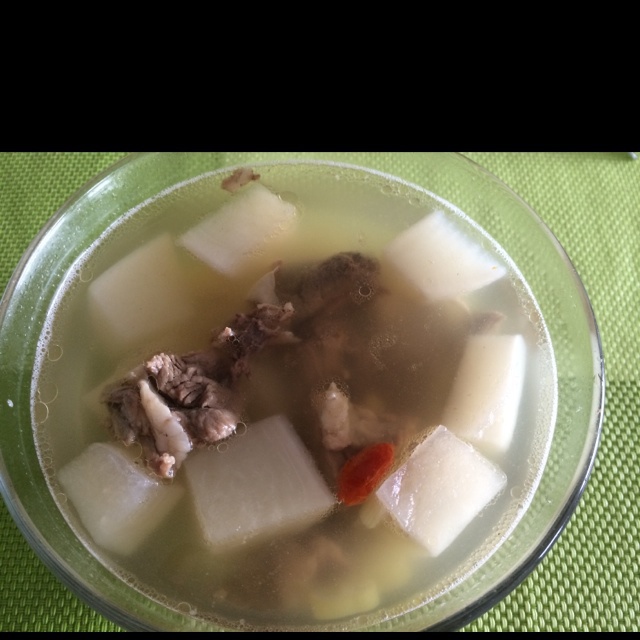 萝卜羊肉汤