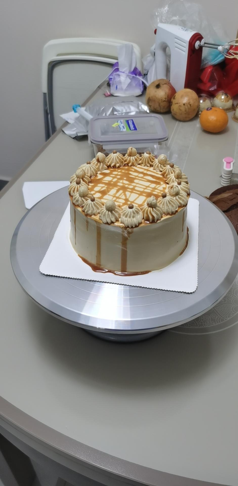 让人回味的焦糖海盐蛋糕