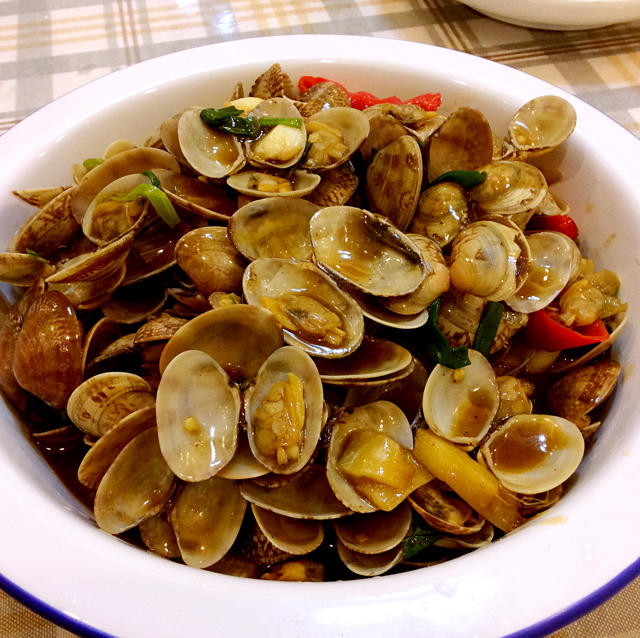 爆炒花蛤