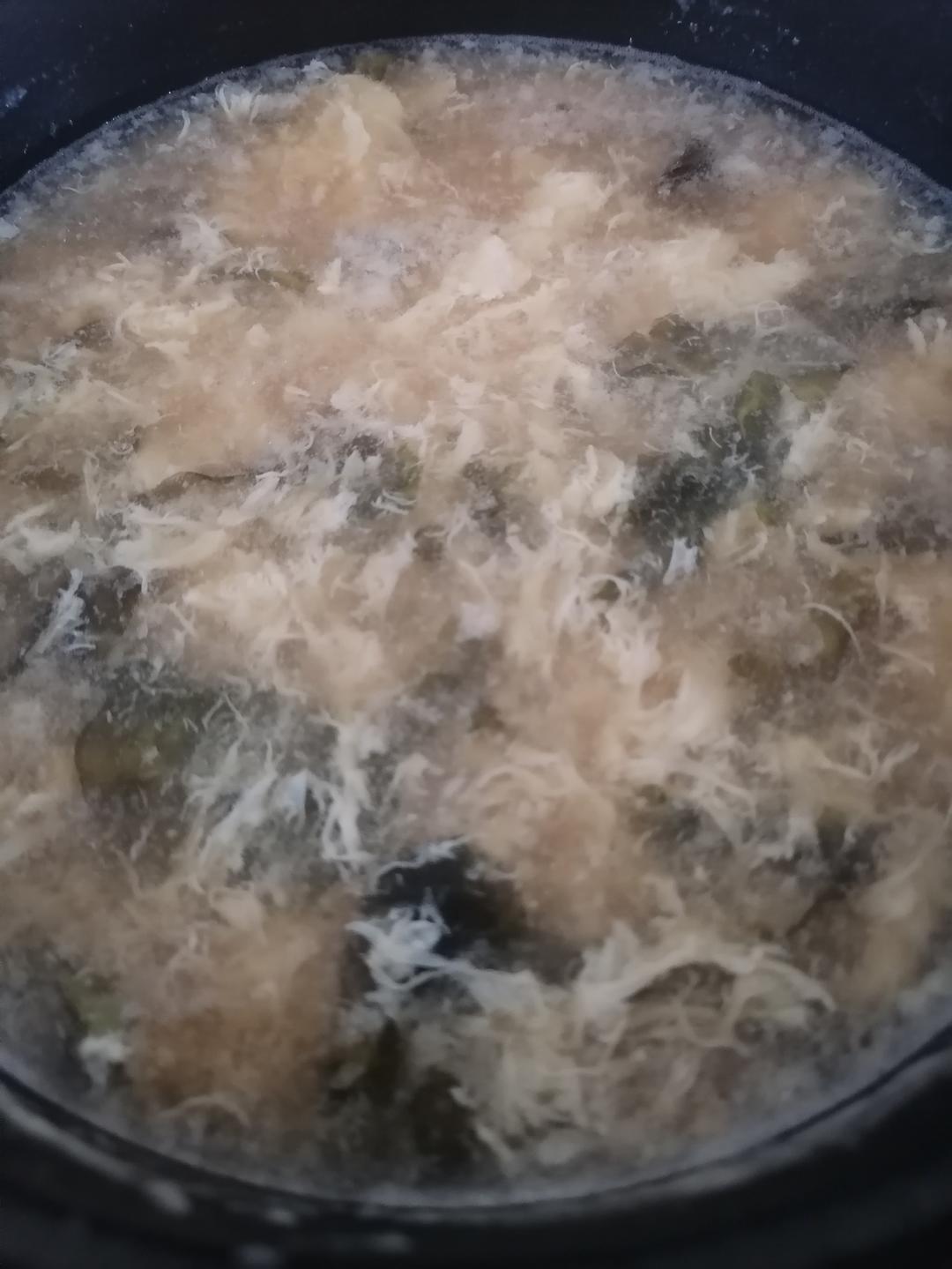最鲜美好喝的「紫菜蛋花汤」