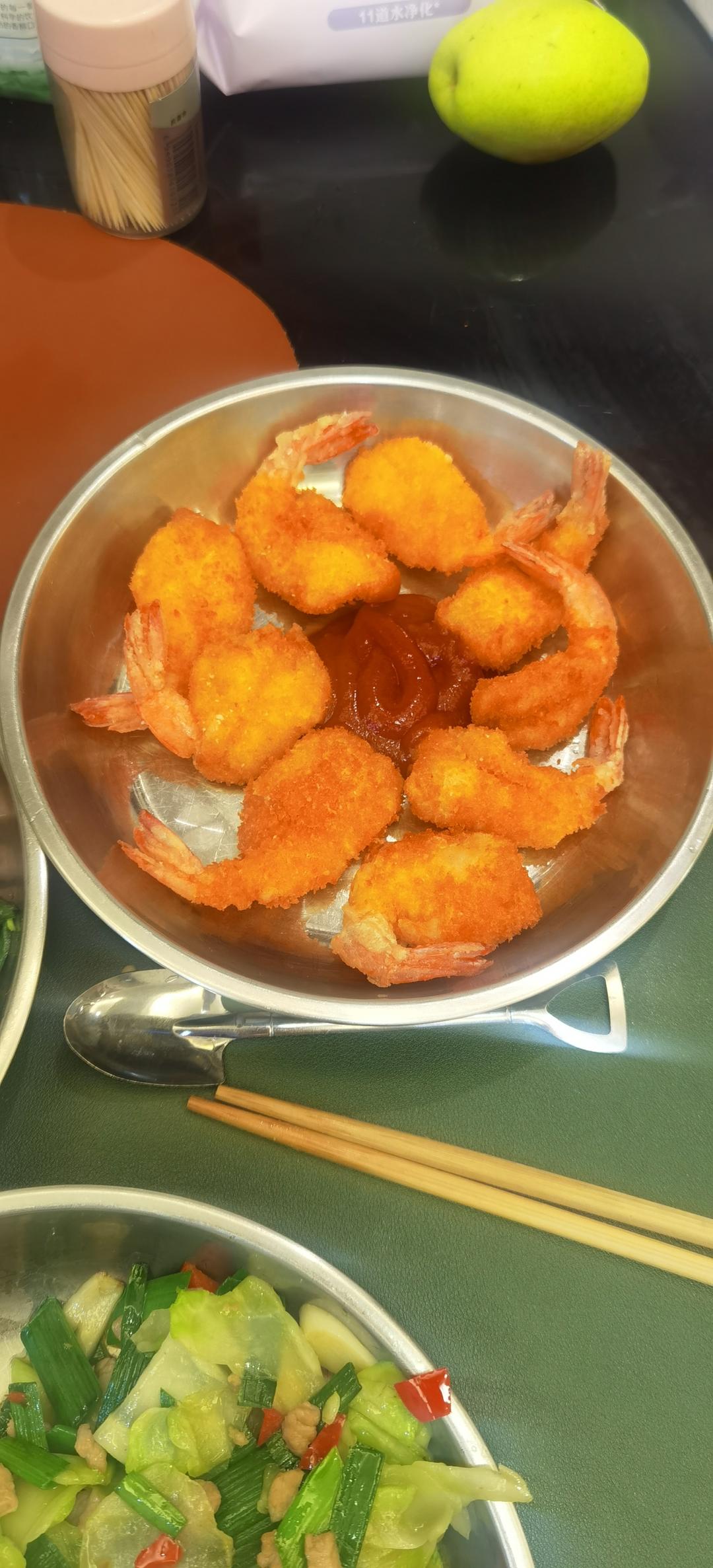 黄金凤尾虾