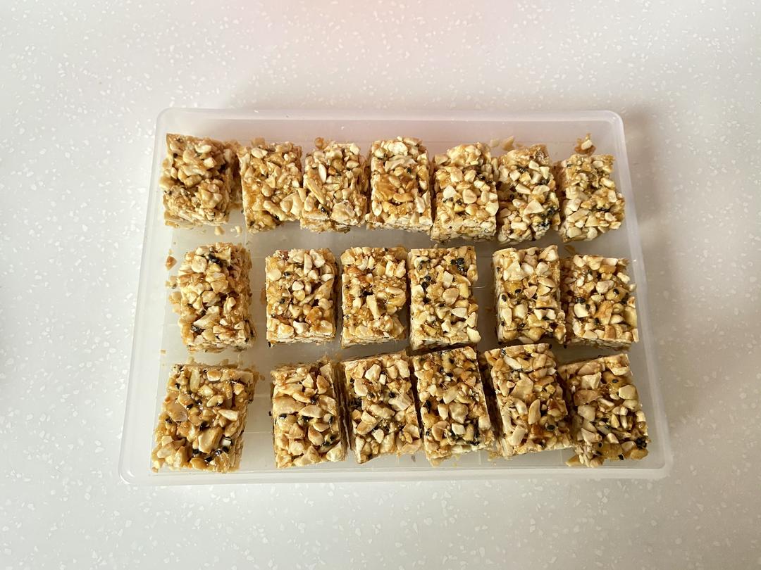 花生核桃芝麻酥（快手低糖版）