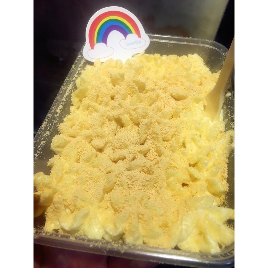 网红日式豆乳盒子蛋糕