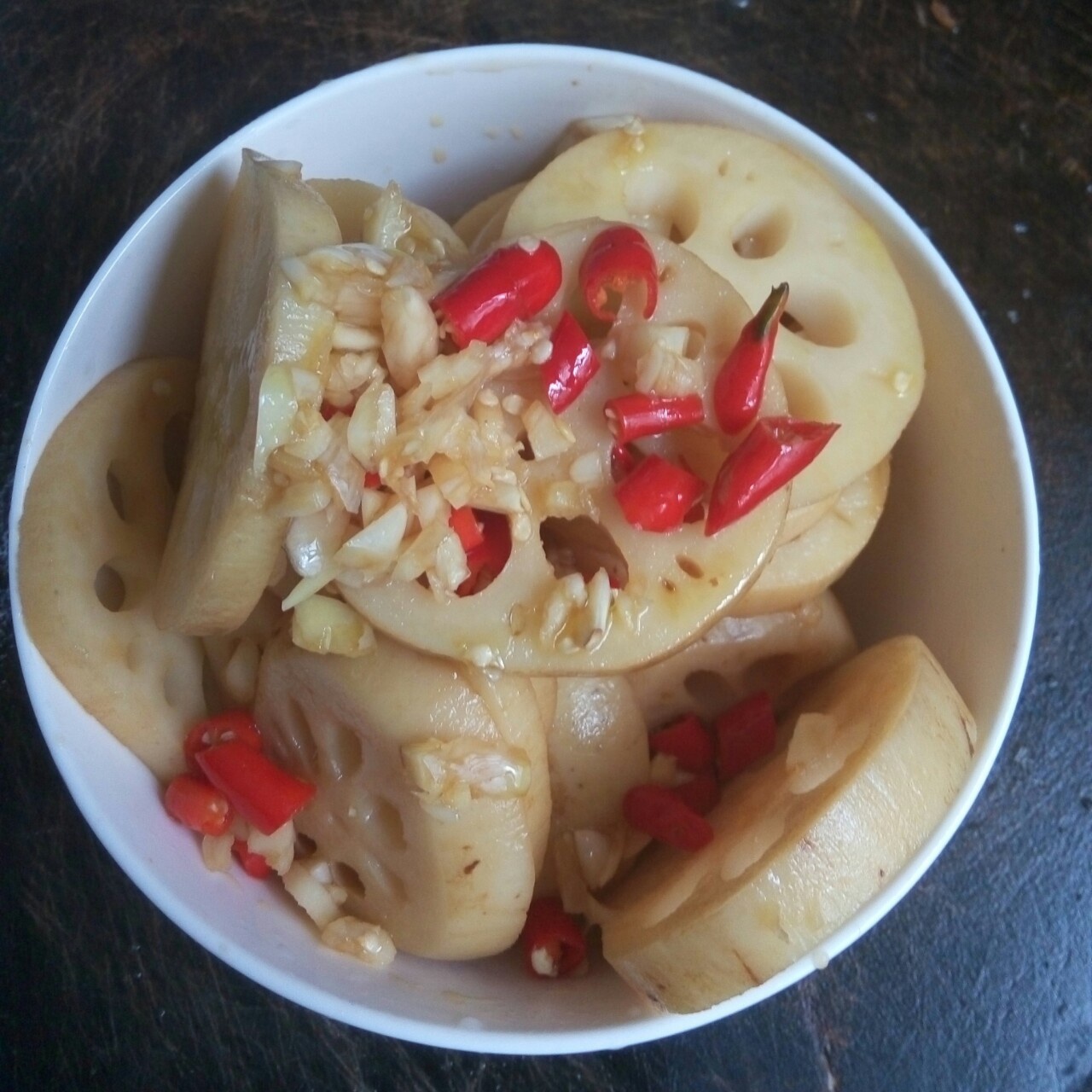凉拌藕片