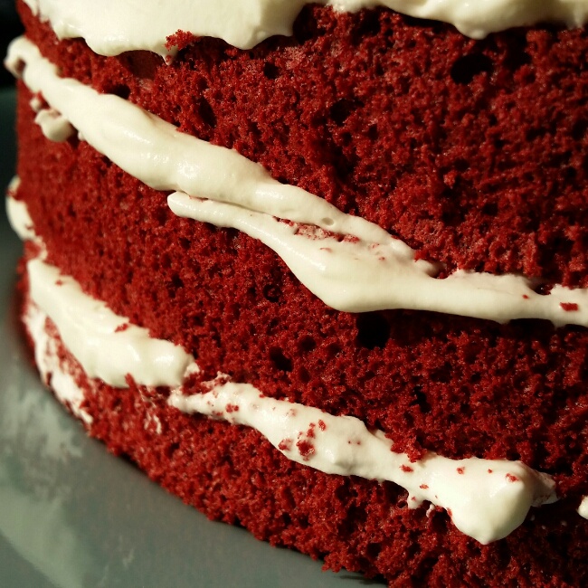 红丝绒戚风蛋糕