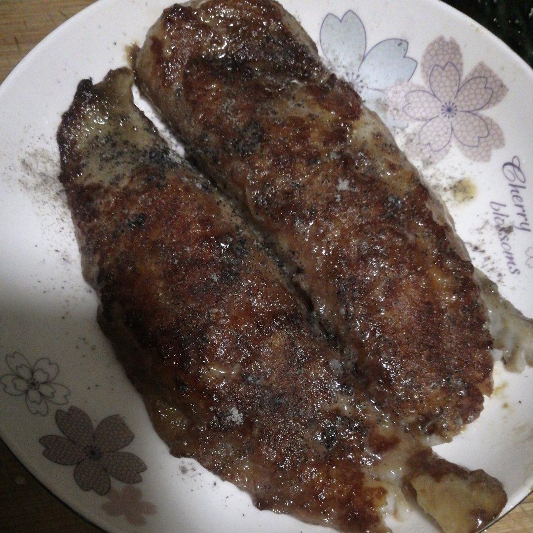 香煎巴沙鱼（龙利鱼）