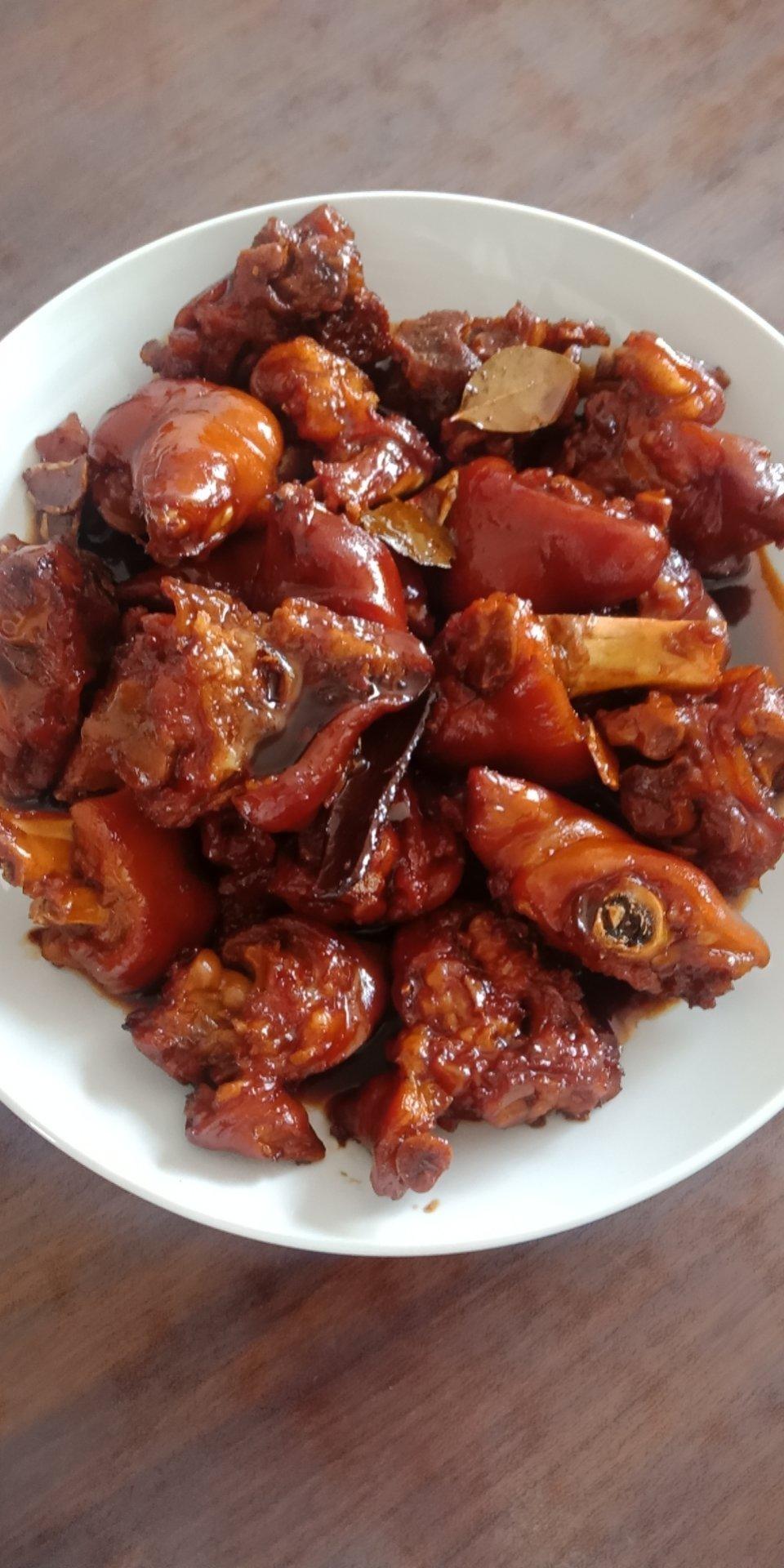 极简版红烧猪蹄（电饭煲）