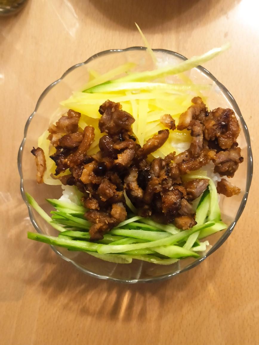 家常烤五花肉+烤肉拌饭