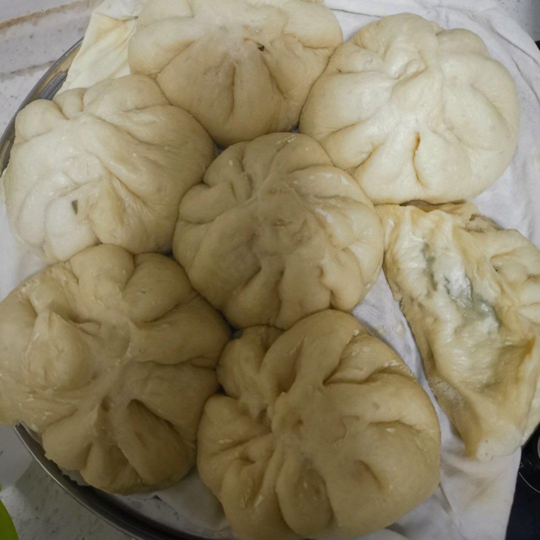 萝卜缨包子~~好吃停不下来
