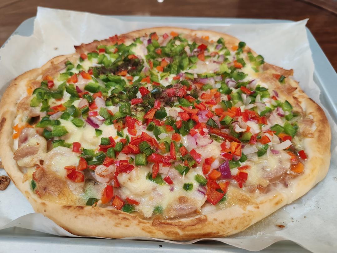 8寸纯手工什锦披萨