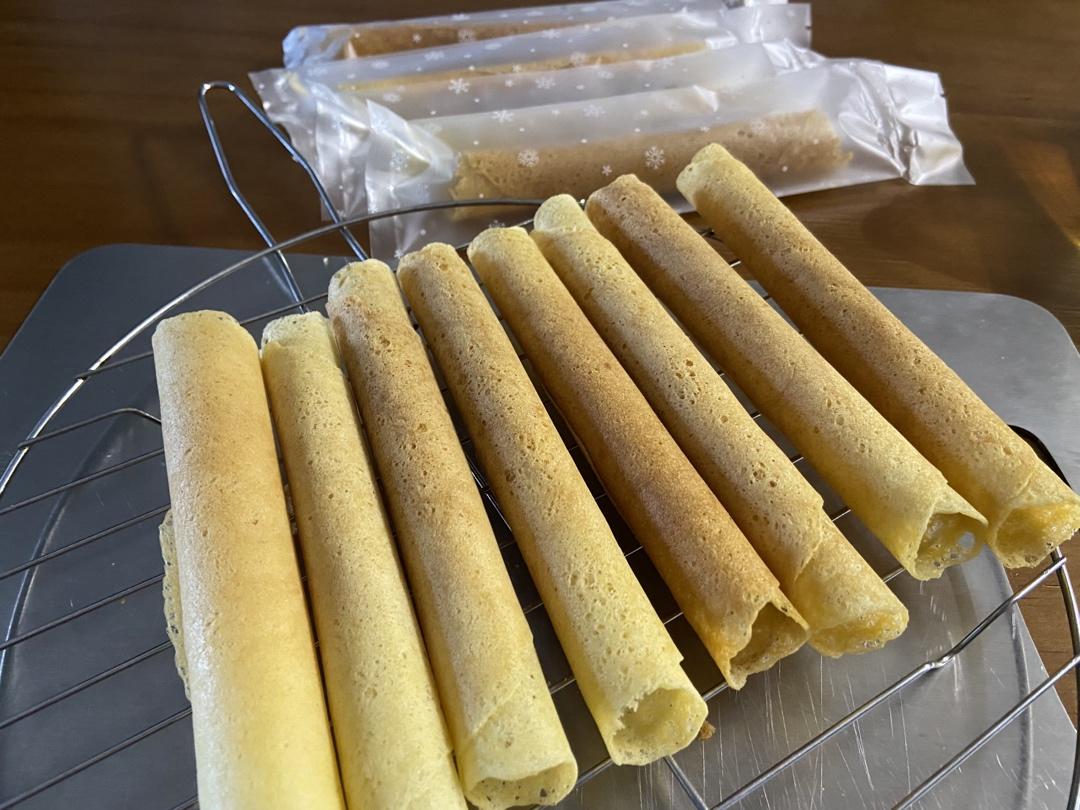 不输美心的酥香蛋卷，真正酥掉渣
