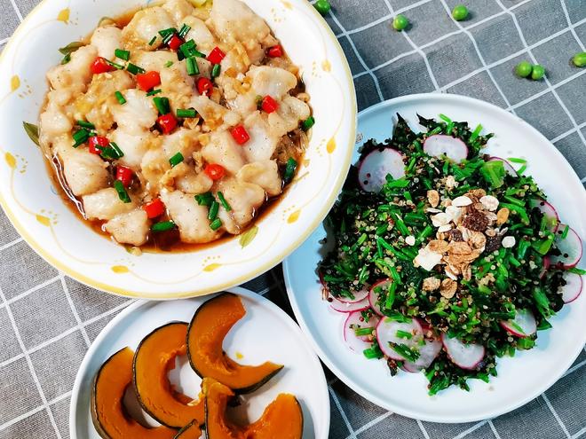 巴沙鱼+菠菜藜麦之超级组合的做法