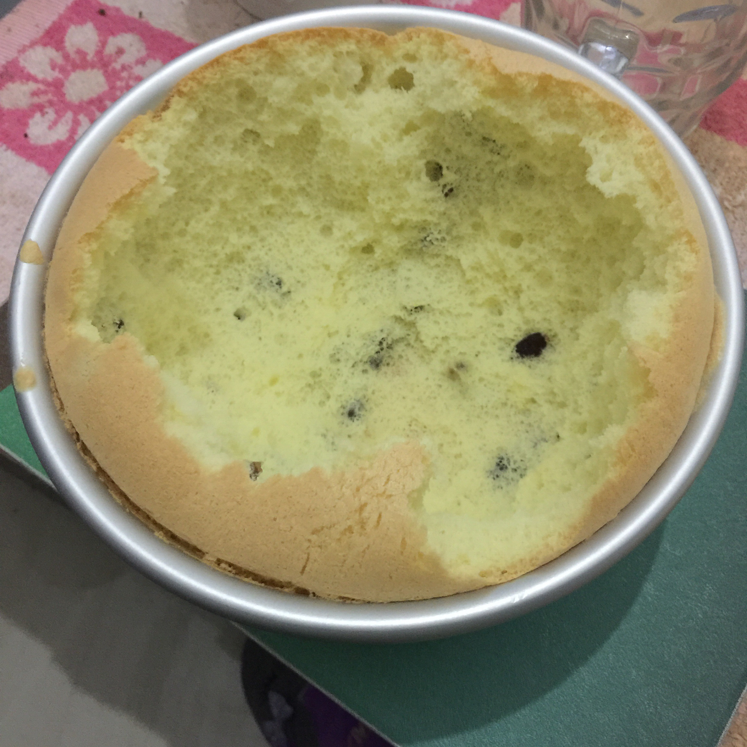 蜜豆戚风
