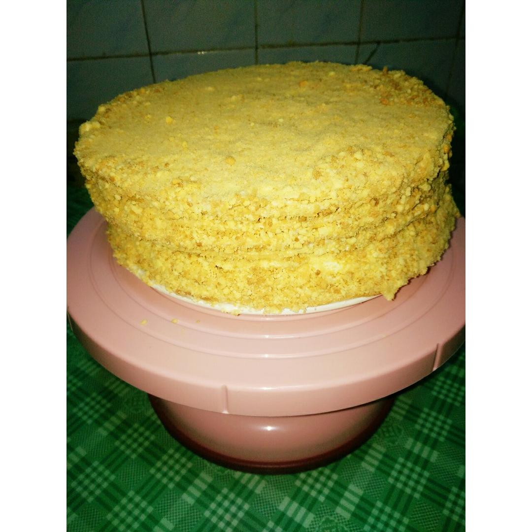 俄罗斯蜂蜜蛋糕   千层蛋糕【又名提拉米苏】