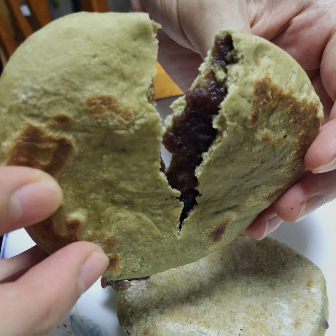 无油红豆饼
