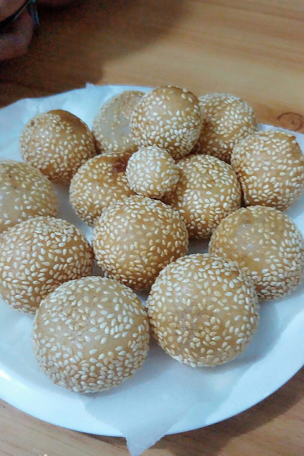 麻球，风靡街头的中华小吃，简单美味！