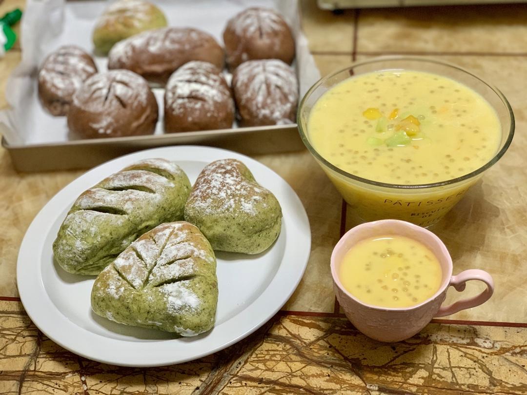 港式甜品——杨枝甘露(芒果西米露)附芒果花切法