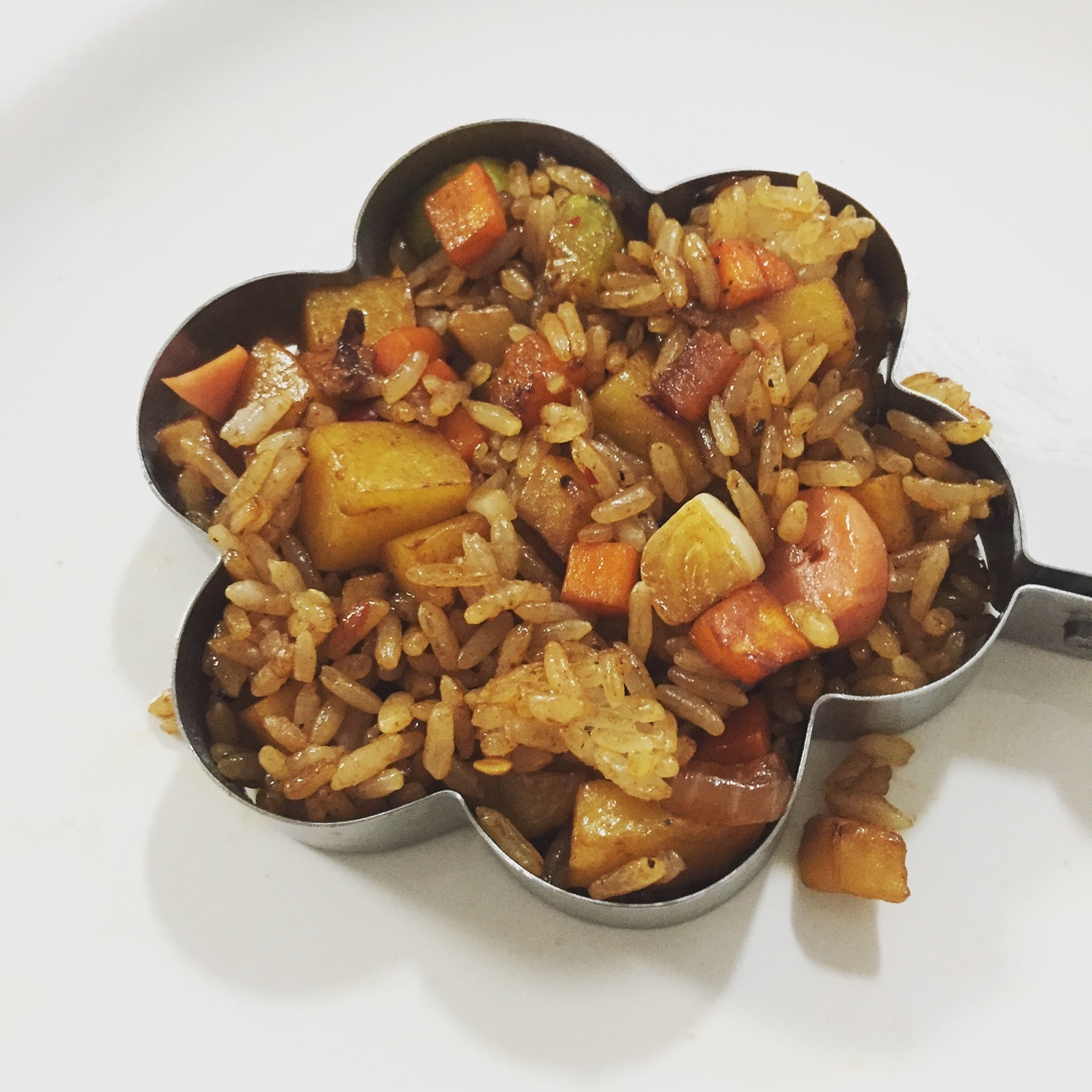 土豆焖饭（电饭锅版）