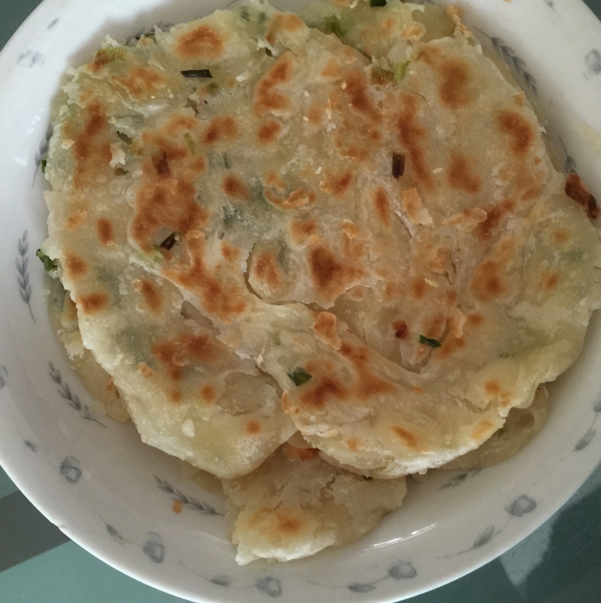 葱花油饼 Spring Onion Pancake