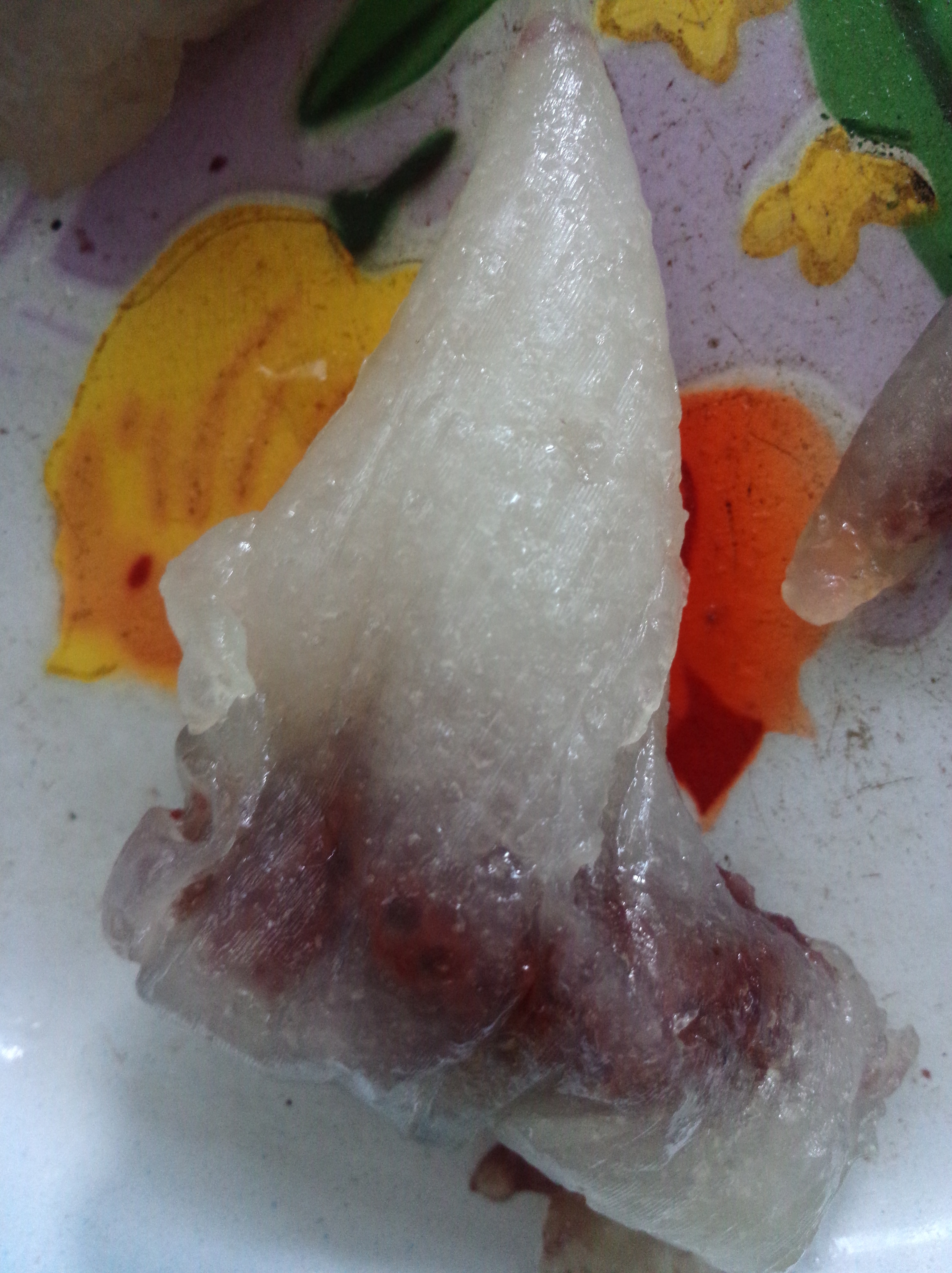 水晶豆沙粽
