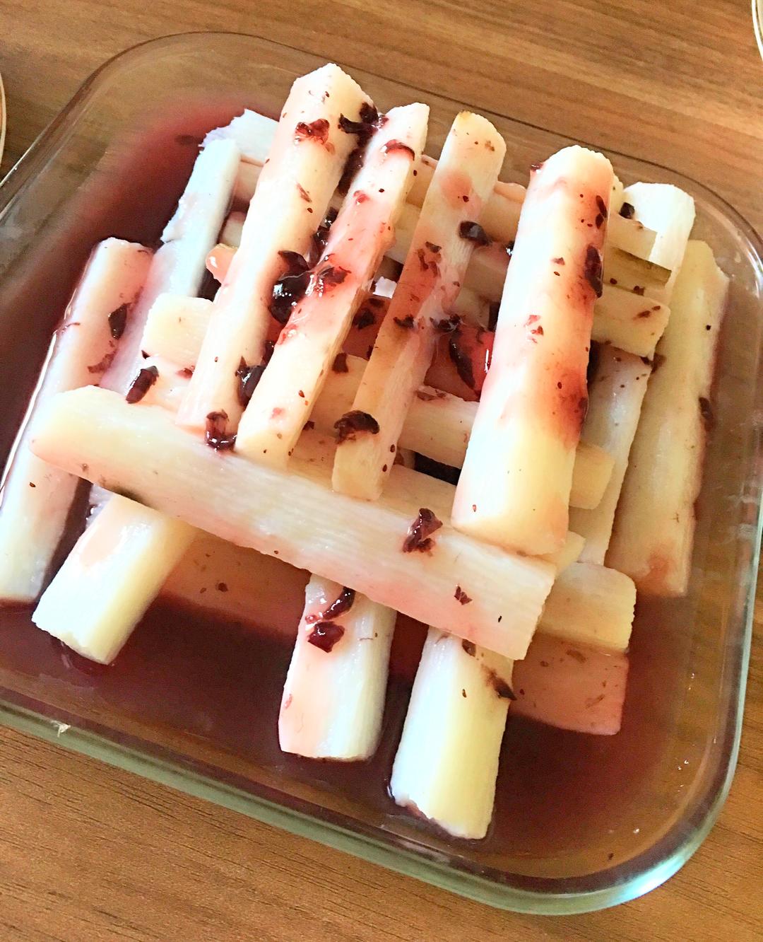 冰镇蓝莓山药