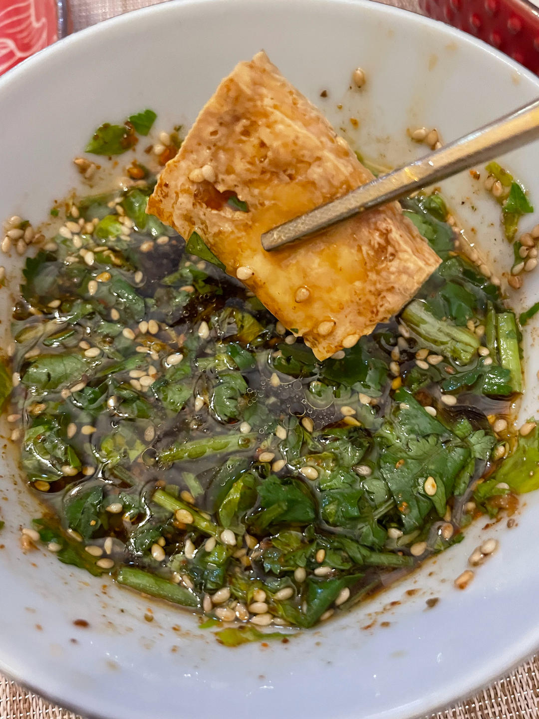 空气炸锅别闲置了❗️巨好吃～炸豆腐