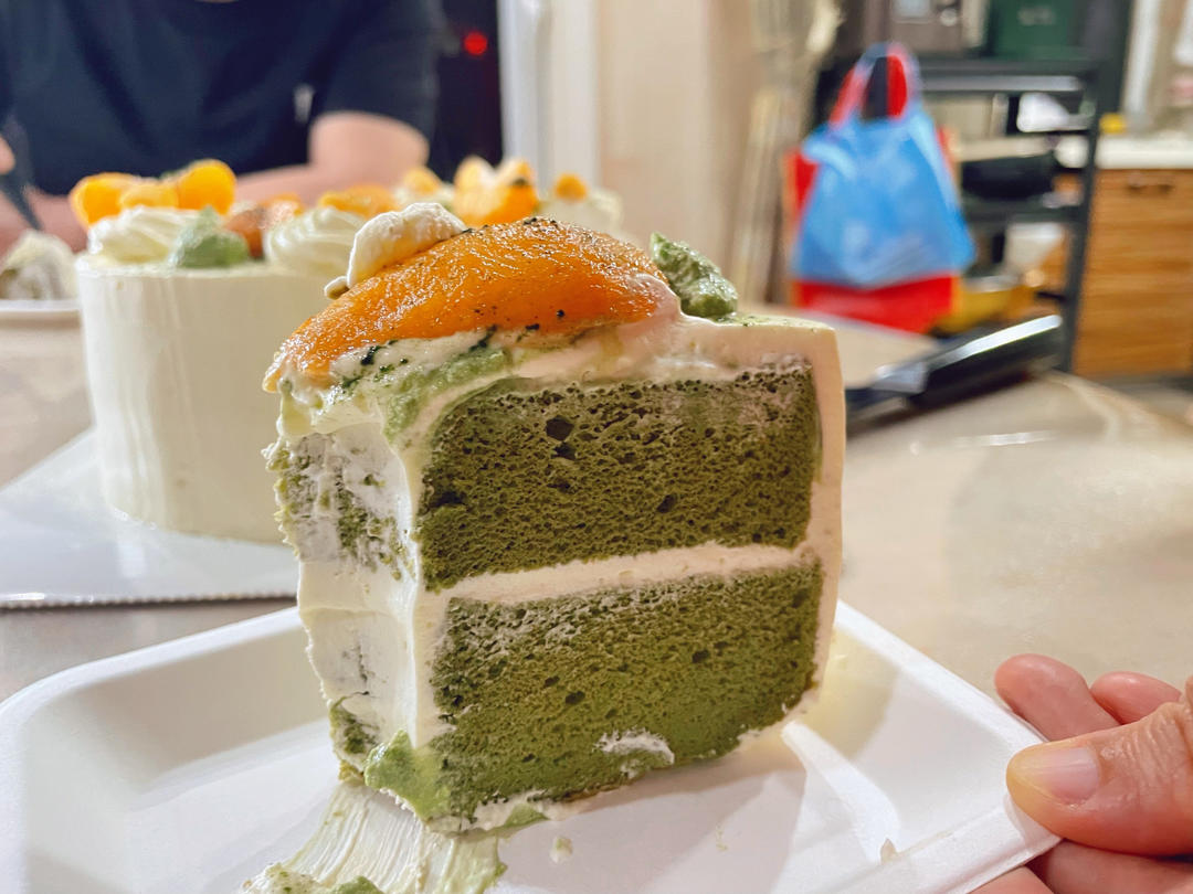 🍵清新治愈抹茶戚风——不容易消泡的秘密