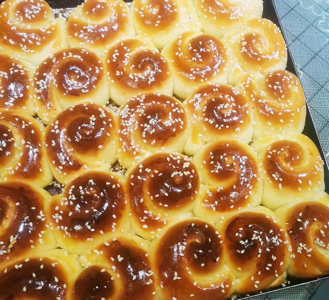 脆底蜂蜜小面包