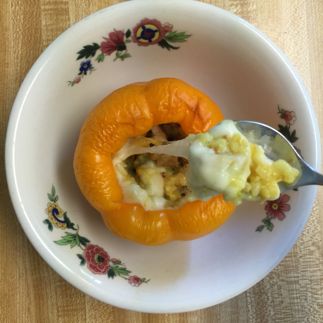 彩椒焗饭