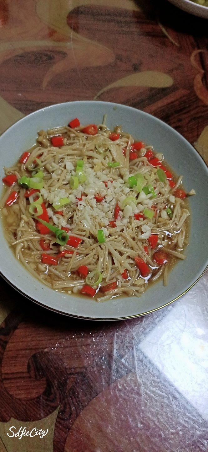 低脂低卡减脂餐‼️家常快手菜‼️番茄金针菇‼️好吃不胖