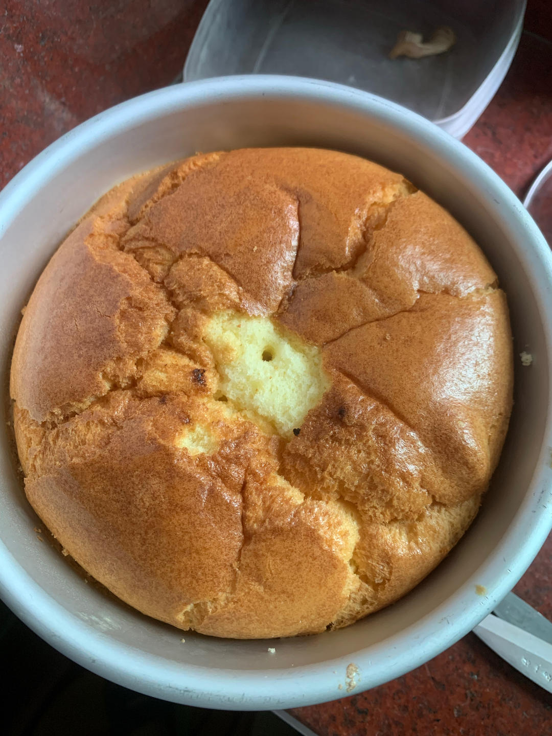 古早味蛋糕(空气炸锅6寸版)