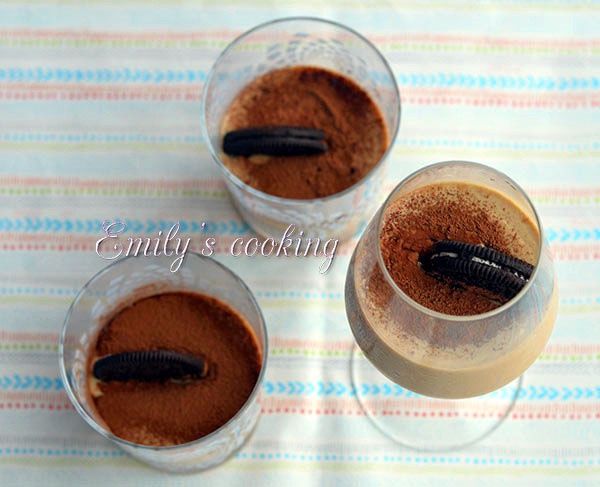 百利甜咖啡布丁