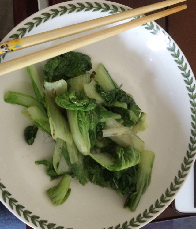 食物本身的味道—清炒白菜