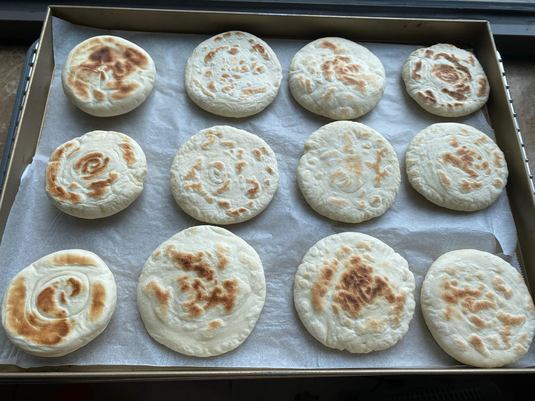 肉夹馍(白吉馍的制作)