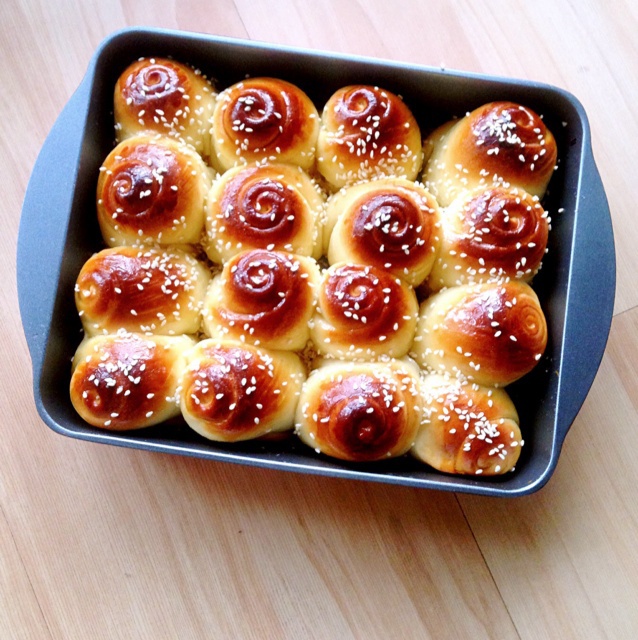 名字叫馒头的蜂蜜面包！