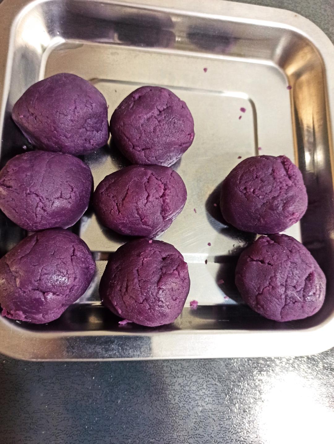 紫薯面包圈