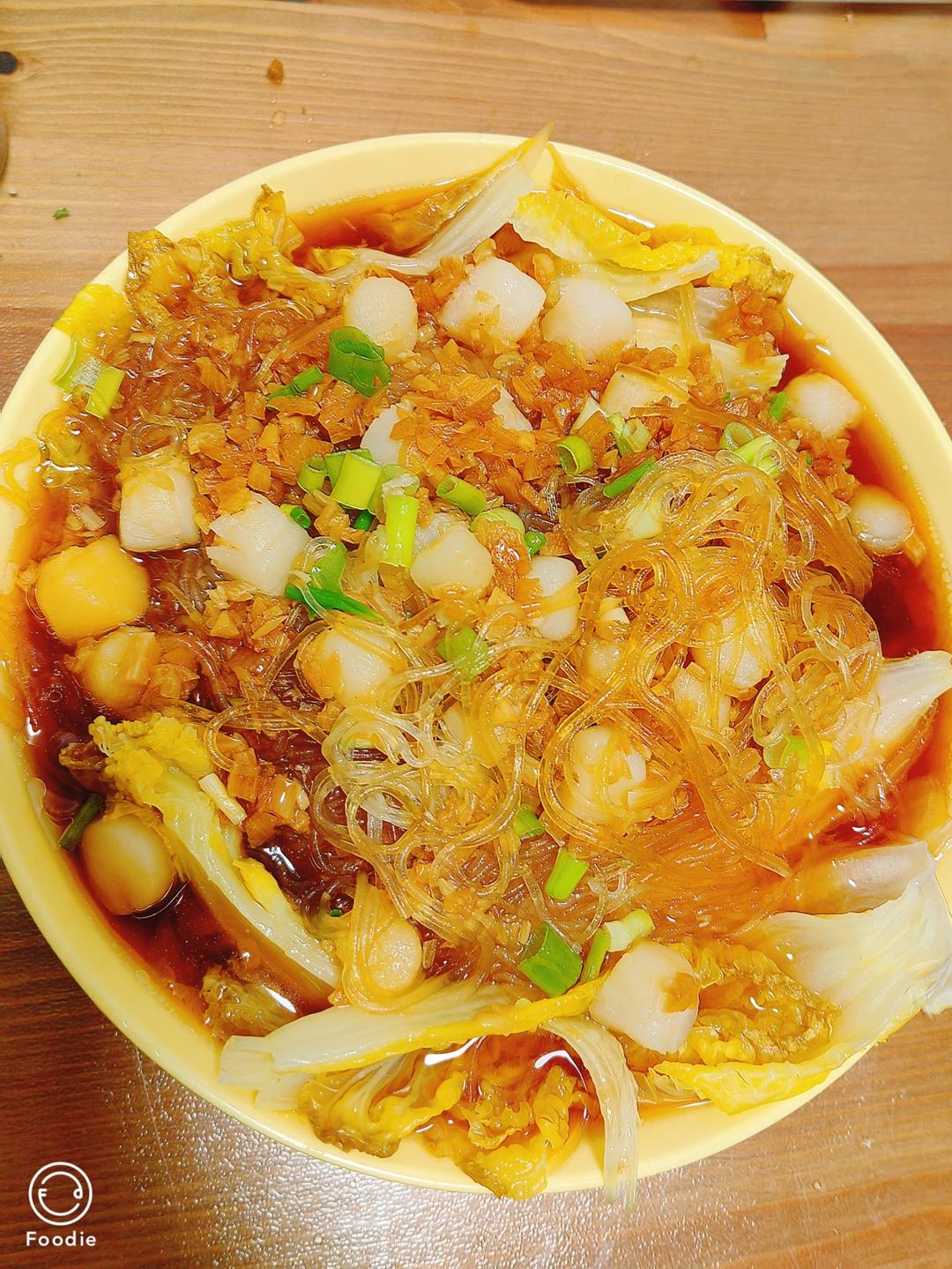 蒜蓉粉丝娃娃菜