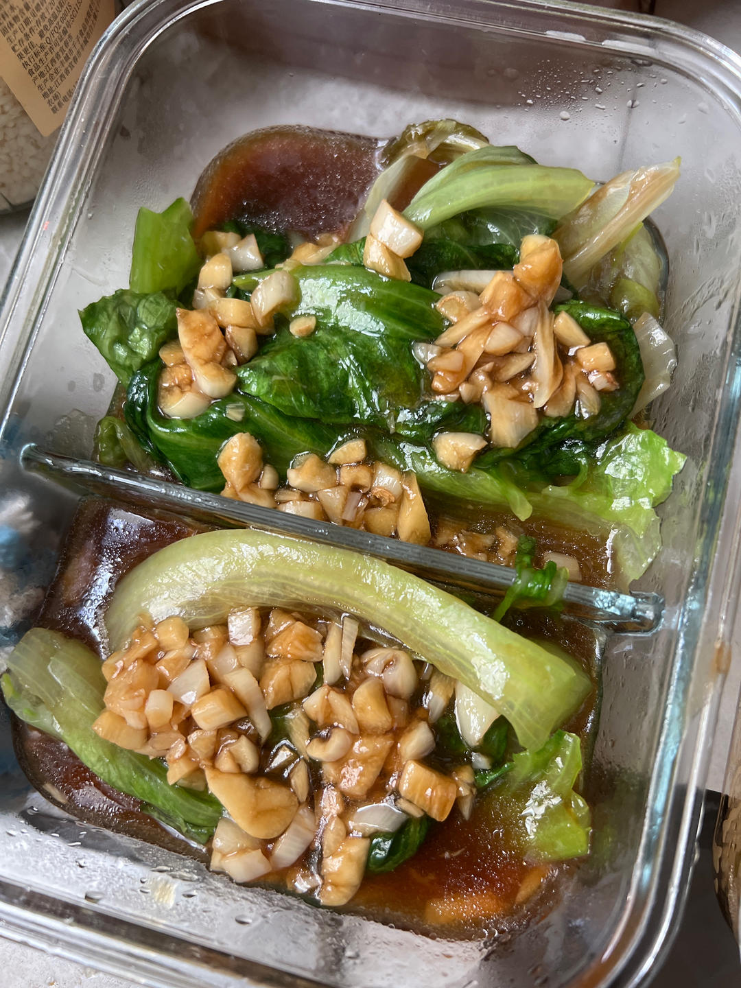 蒜蓉蚝油生菜