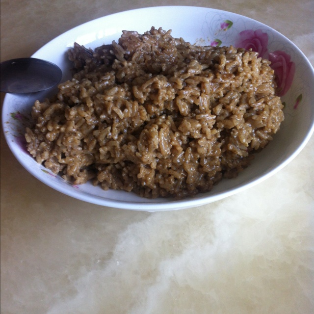 红咖喱椰奶炒饭
