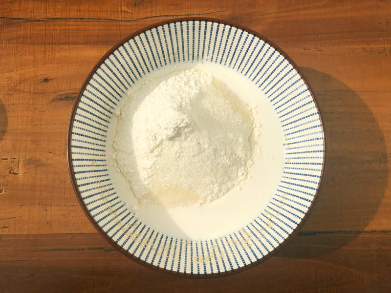 纯奶手撕吐司的做法 步骤1