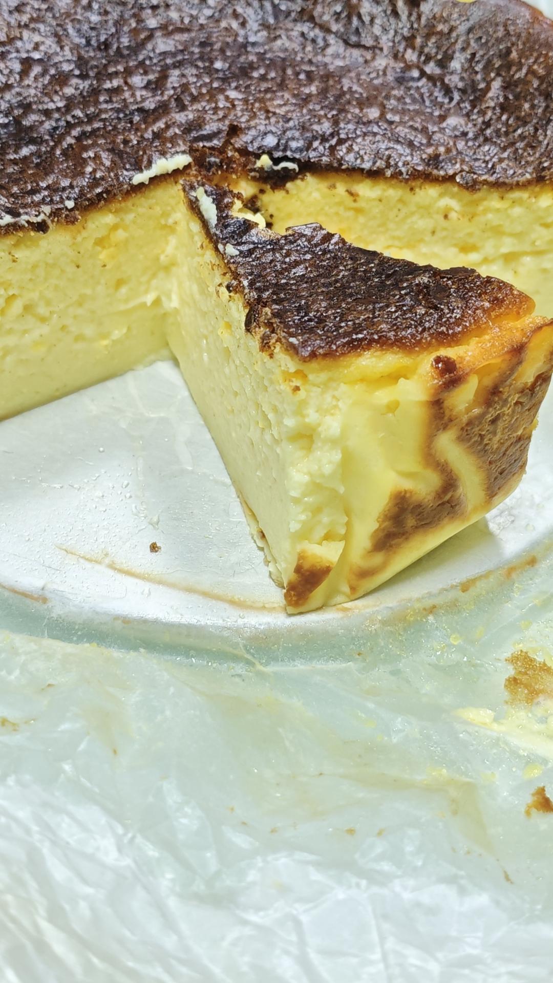 酸奶巴斯克蛋糕（无奶酪版）