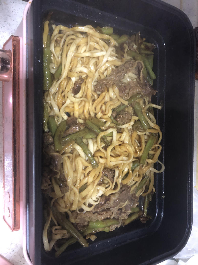 芸豆焖面（附万能的腌肉不老的办法）