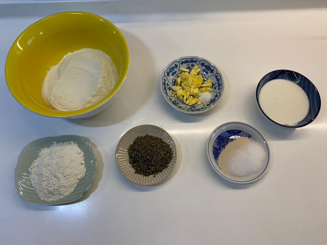 纯奶手撕吐司的做法 步骤1