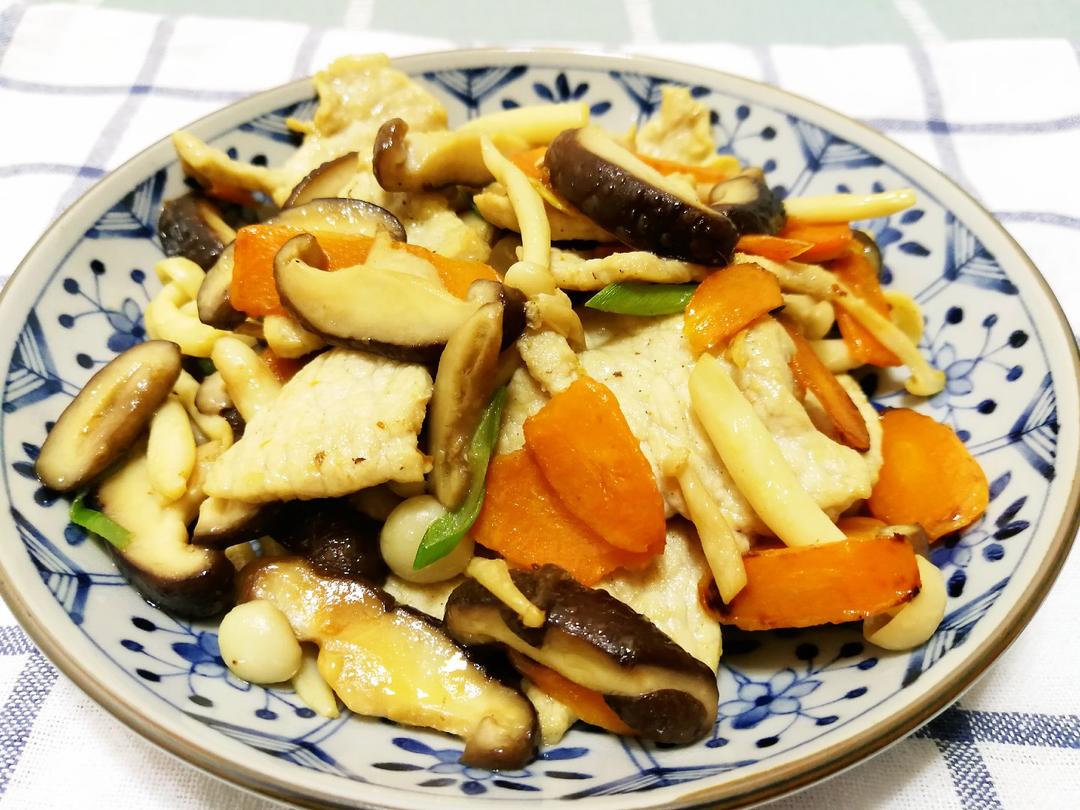 香菇肉片