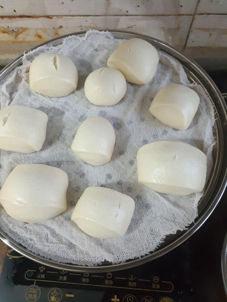 奶香黑芝麻刀切馒头